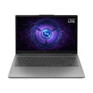 Lenovo LOQ 15IAX9E Intel Core i7-12650HX 16GB RAM 512GB SSD NVIDIA® GeForce RTX™ 4050 6GB Graphics 15.6" FHD Windows 11 Home AI Powered Gaming Laptop - Luna Grey [LOQ-83LK001QAX]