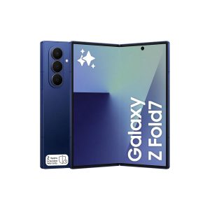 Samsung Galaxy Z Fold7, AI Phone, Blue Shadow, 1TB Storage, 16GB Memory, 200MP Camera, 3nm Processor, 4400mAh Battery, 2 Year Manufacturer Extended Warranty, Amazon Exclusive...